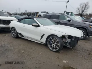 2019 BMW 8 Series M850i xDrive with VIN WBAFY4C58KBX39218, listed as a Copart auction lot 44807204 with 37,009 mi miles. Bid and sale history available at carsss.com. Image 4.