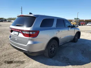 2020 Dodge Durango SXT Plus with VIN 1C4RDHAG7LC166394, listed as a Copart auction lot 81636064 with 100,021 mi miles and Salvage Title. Bid and sale history available at carsss.com. Image 3.