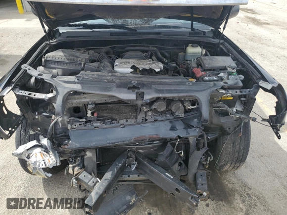 2005 Toyota 4Runner SR5 with VIN JTEBT14R658023222, listed as a Copart auction lot 50920185 with 209,033 mi miles and Salvage Title. Bid and sale history available at DreamBid. Image 12.