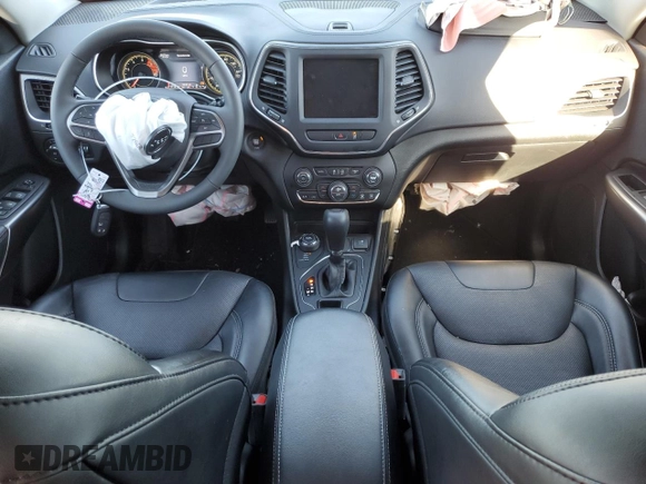 2022 Jeep Cherokee Latitude Lux with VIN 1C4PJMMN6ND546066, listed as a Copart auction lot 80801574 with 18,161 mi miles and Salvage title. Bid and sale history available at DreamBid. Image 8.