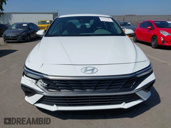 2024 Hyundai Elantra SEL with VIN KMHLM4DG2RU648117, listed as a IAAI auction lot 41879604 with 36,734 mi miles and . Bid and sale history available at carsss.com. Image 12.