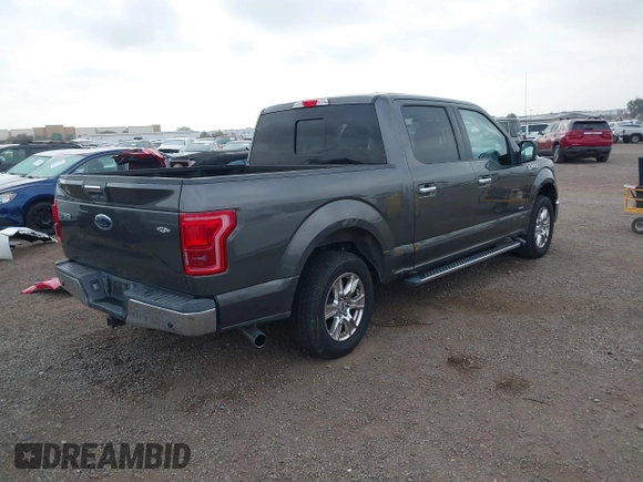 2015 Ford F-150 XL with VIN 1FTEW1CG4FKE75957, listed as a IAAI auction lot 41722268 with 109,496 mi miles. Bid and sale history available at carsss.com. Image 4.