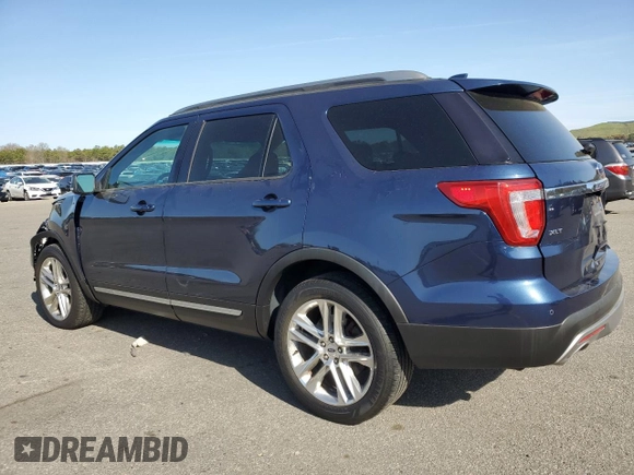 2016 Ford Explorer XLT with VIN 1FM5K8D88GGC00409, listed as a Copart auction lot 53890745 with 175,762 mi miles and Salvage Title. Bid and sale history available at DreamBid. Image 2.