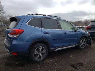 2021 Subaru Forester Touring with VIN JF2SKAXC2MH416990, listed as a Copart auction lot 50800125 with 0 mi miles and Salvage Title. Bid and sale history available at carsss.com. Image 3.