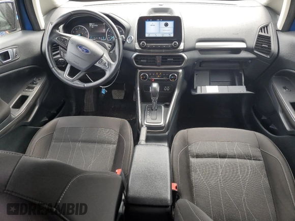 2018 Ford EcoSport SE with VIN MAJ3P1TE6JC173310, listed as a Copart auction lot 53085345 with 59,233 mi miles and Clean Title. Bid and sale history available at carsss.com. Image 8.