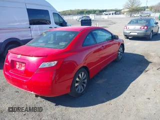 2009 Honda Civic Cpe EX-L with VIN 2HGFG12979H517376, listed as a IAAI auction lot 41987882 with 212,183 mi miles. Bid and sale history available at carsss.com. Image 4.