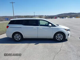 2017 Kia Sedona LX with VIN KNDMB5C18H6310158, listed as a IAAI auction lot 41808613 with 169,383 mi miles. Bid and sale history available at carsss.com. Image 13.
