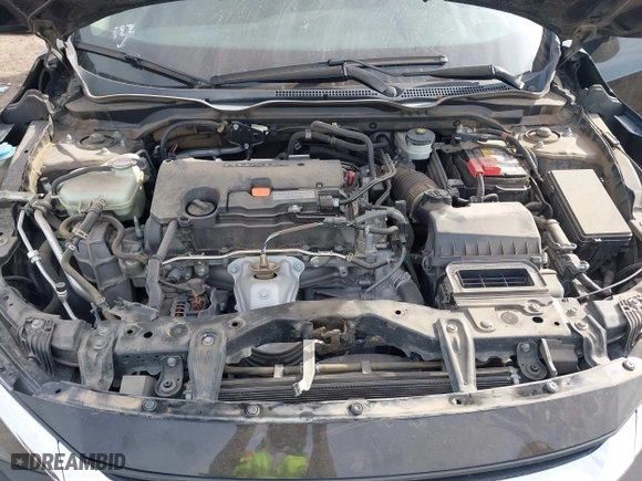 2017 Honda Civic Sedan LX with VIN 19XFC2F53HE055853, listed as a IAAI auction lot 41906645 with 186,109 mi miles. Bid and sale history available at carsss.com. Image 10.