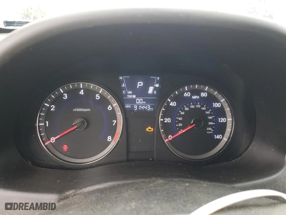2013 Hyundai Accent GL with VIN KMHCT5AE8DU121879, listed as a Copart auction lot 48622275 with 91,443 mi miles and Clean Title. Bid and sale history available at carsss.com. Image 9.