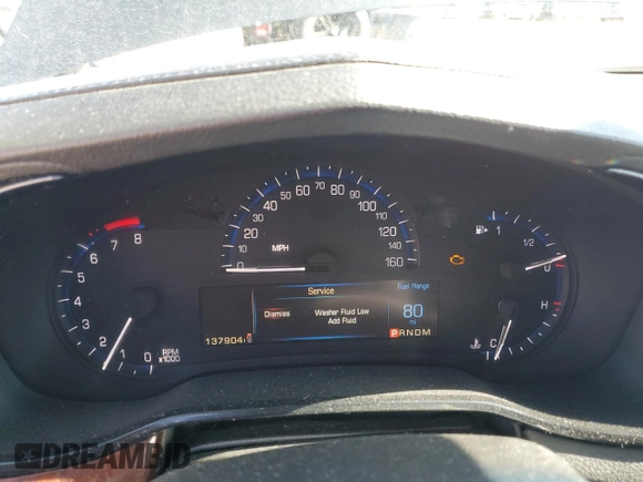 2014 Cadillac CTS AWD with VIN 1G6AW5SX2E0141060, listed as a Copart auction lot 57281445 with 137,904 mi miles and Salvage title. Bid and sale history available at DreamBid. Image 9.