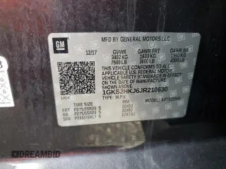 2018 GMC Yukon XL Denali with VIN 1GKS2HKJ6JR210630, listed as a Copart auction lot 73837294 with Not Provided miles and Salvage Title. Bid and sale history available at carsss.com. Image 13.