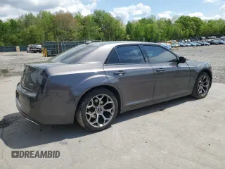 2017 Chrysler 300 S with VIN 2C3CCABG3HH663398, listed as a Copart auction lot 56044465 with 75,657 mi miles and Salvage Title. Bid and sale history available at DreamBid. Image 3.