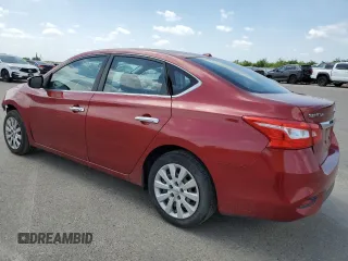 2016 Nissan Sentra S with VIN 3N1AB7AP4GL653658, listed as a Copart auction lot 53493495 with 122,748 mi miles and Salvage Title. Bid and sale history available at carsss.com. Image 2.
