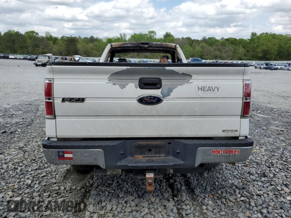 2010 Ford F-150 XL with VIN 1FTMF1CW6AKA22032, listed as a Copart auction lot 51822545 with Not provided miles and Non repairable. Bid and sale history available at DreamBid. Image 6.