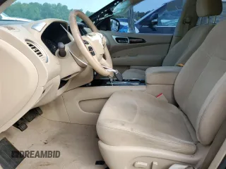2014 Nissan Pathfinder Platinum with VIN 5N1AR2MN6EC616668, listed as a Copart auction lot 60148785 with 139,289 mi miles and Salvage title. Bid and sale history available at DreamBid. Image 7.
