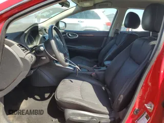 2017 Nissan Sentra SV with VIN 3N1AB7AP6HL696108, listed as a Copart auction lot 55524655 with 135,896 mi miles and Clean Title. Bid and sale history available at carsss.com. Image 7.