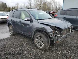 2012 Toyota RAV4 Sport with VIN JTMRK4DVXC5109376, listed as a Copart auction lot 49725735 with 111,830 mi miles and Salvage Title. Bid and sale history available at carsss.com. Image 4.