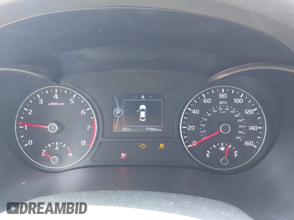 2016 Kia Optima LX with VIN 5XXGT4L31GG081280, listed as a IAAI auction lot 42721927 with 77,980 mi miles and . Bid and sale history available at DreamBid. Image 7.