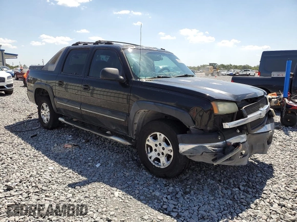 2003 Chevrolet Avalanche with VIN 3GNEK13T13G219942, listed as a Copart auction lot 54819215 with Not Provided miles and Salvage Title. Bid and sale history available at DreamBid. Image 4.