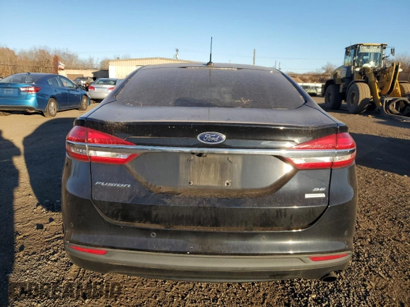 2018 Ford Fusion SE with VIN 3FA6P0HD0JR210800, listed as a Copart auction lot 80273364 with 117,825 mi miles and Salvage Title. Bid and sale history available at carsss.com. Image 6.