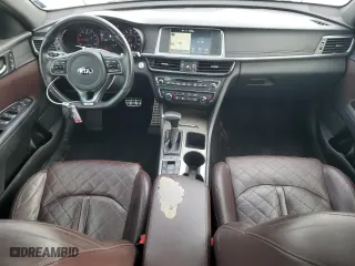 2017 Kia Optima SX Limited with VIN 5XXGV4L24HG124738, listed as a Copart auction lot 48797455 with 149,571 mi miles and Salvage Title. Bid and sale history available at carsss.com. Image 8.