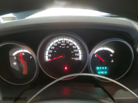 2010 Dodge Grand Caravan SE with VIN 2D4RN4DE0AR334934, listed as a Copart auction lot 49859575 with 109,812 mi miles and Salvage Title. Bid and sale history available at carsss.com. Image 9.