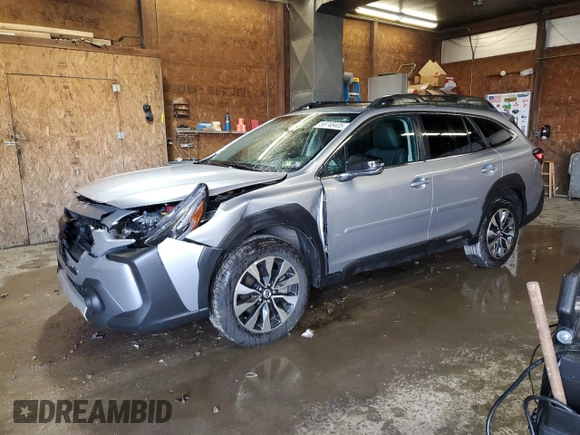 2024 Subaru Outback Limited с VIN 4S4BTANC7R3246897, выставлен на аукционе Copart как лот 58748405 с пробегом 9 066 миль миль и Списание • Salvage title. История ставок и продаж доступна на DreamBid. Изображение 1.
