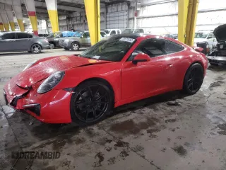 2017 Porsche 911 Carrera with VIN WP0AA2A90HS106569, listed as a Copart auction lot 70672552 with 48,652 mi miles. Bid and sale history available at carsss.com. Image 1.