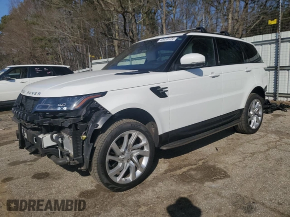 2019 Land Rover Range Rover Sport HSE with VIN SALWR2RK4KA424268, listed as a Copart auction lot 43459124 with 61,570 mi miles. Bid and sale history available at carsss.com. Image 1.