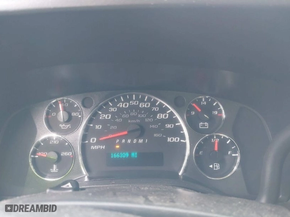 2012 Chevrolet Express Cargo Van with VIN 1GCWGFCA3C1149661, listed as a IAAI auction lot 41676276 with 166,309 mi miles. Bid and sale history available at carsss.com. Image 7.