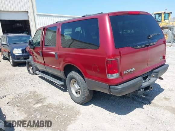 2004 Ford Excursion Special Serv с VIN 1FMNU41L04ED59282, выставлен на аукционе IAAI как лот 42052784 с пробегом 212 116 миль миль и . История ставок и продаж доступна на DreamBid. Изображение 3.
