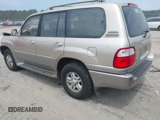 2000 Lexus LX 470 z VIN JT6HT00W7Y0105216, wystawiony jako IAAI lot #42187039 z przebiegiem 191 627 mil mil oraz . Historia ofert i sprzedaży dostępna na DreamBid. Obrazek 3.