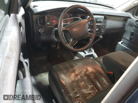 2004 Dodge Dakota Sport with VIN 1D7HG32N54S525290, listed as a Copart auction lot 77141804 with 217,012 mi miles and Salvage Title. Bid and sale history available at carsss.com. Image 8.