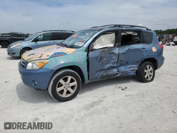 2007 Toyota RAV4 Limited with VIN JTMZD31V576052142, listed as a Copart auction lot 50454475 with 0 mi miles and Non Repairable. Bid and sale history available at carsss.com. Image 1.