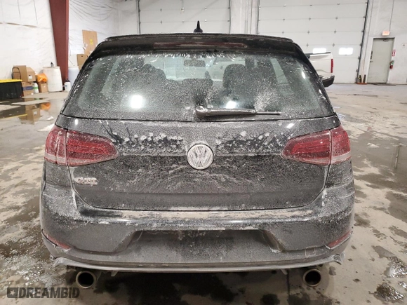 2021 Volkswagen Golf GTI S with VIN 3VW5T7AU6MM011382, listed as a Copart auction lot 43925995 with 62,331 mi miles and Salvage Title. Bid and sale history available at carsss.com. Image 6.