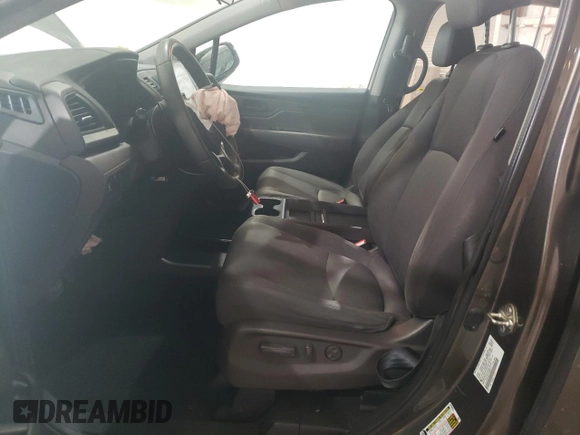 2020 Honda Odyssey EX with VIN 5FNRL6H51LB004114, listed as a Copart auction lot 46118975 with 87,542 mi miles and Non repairable. Bid and sale history available at DreamBid. Image 7.