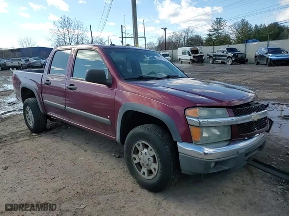 2008 Chevrolet Colorado LT w/1LT with VIN 1GCDT33E488216125, listed as a Copart auction lot 45161145 with 201,386 mi miles and Salvage Title. Bid and sale history available at carsss.com. Image 11.