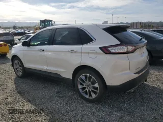 2017 Ford Edge Titanium with VIN 2FMPK4K96HBB57291, listed as a Copart auction lot 48518135 with 18,953 mi miles and Salvage Title. Bid and sale history available at carsss.com. Image 2.