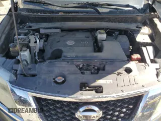 2016 Nissan Pathfinder Platinum with VIN 5N1AR2MM7GC650645, listed as a Copart auction lot 55783425 with 152,320 mi miles and Salvage title. Bid and sale history available at DreamBid. Image 12.