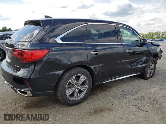 2019 Acura MDX with VIN 5J8YD4H36KL034105, listed as a Copart auction lot 49716863 with 32,667 mi miles. Bid and sale history available at carsss.com. Image 3.