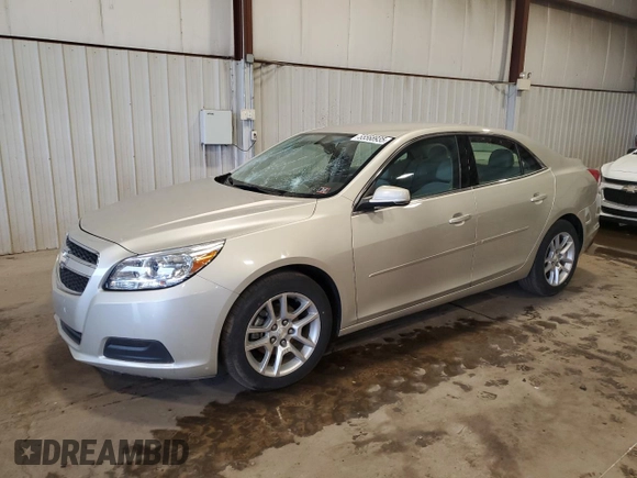 2013 Chevrolet Malibu LT with VIN 1G11C5SA2DF190121, listed as a Copart auction lot 55568935 with 121,613 mi miles and Salvage Title. Bid and sale history available at DreamBid. Image 1.