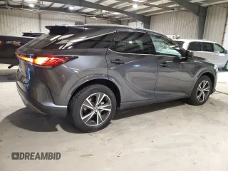 2024 Lexus RX with VIN 2T2BBMCA7RC032540, listed as a Copart auction lot 75915494 with 8,163 mi miles and Salvage Title. Bid and sale history available at carsss.com. Image 3.