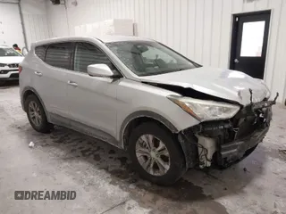 2014 Hyundai Santa Fe Sport with VIN 5XYZTDLB2EG145710, listed as a IAAI auction lot 41424071 with 122,366 mi miles. Bid and sale history available at carsss.com. Image 1.