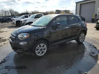 2016 FIAT 500X Easy z VIN ZFBCFYBT3GP434905, wystawiony jako Copart lot #54476165 z przebiegiem 243 662 mil mil oraz Szkoda całkowita • Salvage title. Historia ofert i sprzedaży dostępna na DreamBid. Obrazek 1.