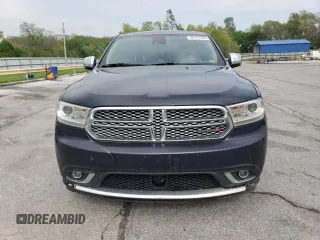 2014 Dodge Durango Citadel z VIN 1C4RDHEG4EC975557, wystawiony jako Copart lot #55117245 z przebiegiem 210 347 mil mil oraz Czysty tytuł • Clean title. Historia ofert i sprzedaży dostępna na DreamBid. Obrazek 5.
