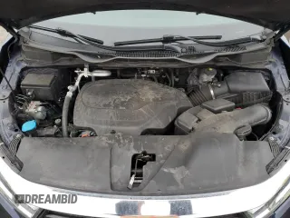 2021 Honda Odyssey EX-L with VIN 5FNRL6H70MB011669, listed as a Copart auction lot 43685815 with 77,542 mi miles and Salvage Title. Bid and sale history available at DreamBid. Image 13.