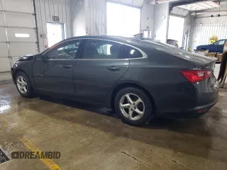 2017 Chevrolet Malibu LS with VIN 1G1ZB5STXHF164279, listed as a Copart auction lot 54515415 with 45,858 mi miles and Salvage Title. Bid and sale history available at DreamBid. Image 2.