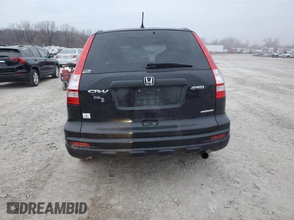 2011 Honda CR-V SE with VIN 5J6RE4H40BL002639, listed as a Copart auction lot 44794765 with 159,410 mi miles and Salvage Title. Bid and sale history available at carsss.com. Image 6.