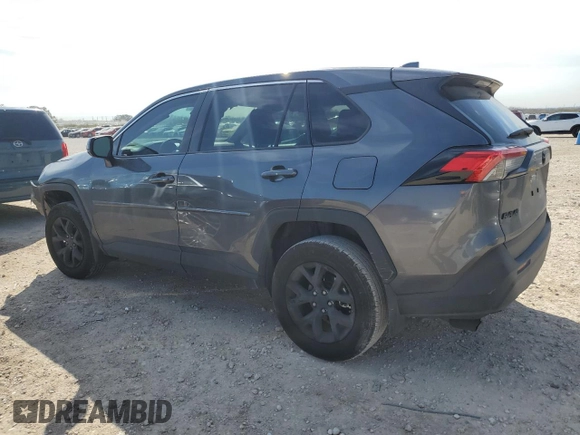 2024 Toyota RAV4 LE with VIN 2T3F1RFV8RC472620, listed as a Copart auction lot 47026905 with 9,532 mi miles and Salvage Title. Bid and sale history available at carsss.com. Image 2.