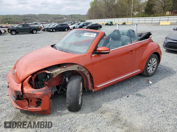 2019 Volkswagen Beetle S с VIN 3VW5DAAT9KM505721, выставлен на аукционе Copart как лот 51358675 с пробегом Не указан миль и Списание • Salvage title. История ставок и продаж доступна на DreamBid. Изображение 1.